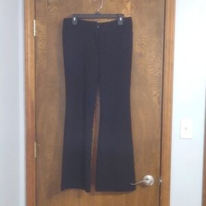 -Star City Black Flare Dress Pants sz9 --31in inseam